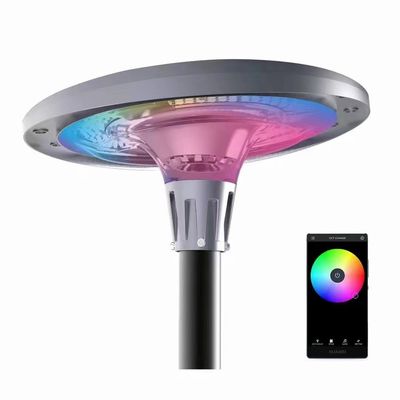 Residenziale 1200w RGB Lampade per giardino solare Patio Lampade per giardino solare