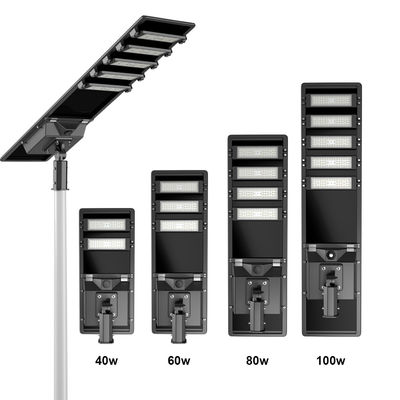 SMD5050 luce solare LED per strada sensore di movimento telecomando 60 Watt luce solare per strada