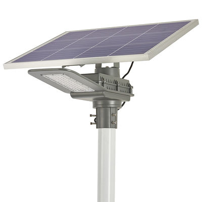 Lampada solare a LED integrata da 40w con pannello solare a silicio policristallino