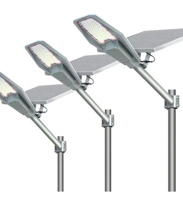 Efficiente 100w 200w 300w 400w luce solare con legno di alluminio a fusione a stampatura