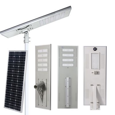 Luce solare per strada integrata Parcheggio solare esterno Luce calda Bianco