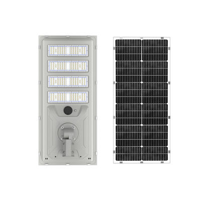 Lampada solare stradale integrata da 40w 50w 60w 70w con sensore di movimento e dimmerazione