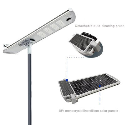 8 metri LED Smart Solar Street Garden Light Outdoor Ip65 Autopulizia autopulizia