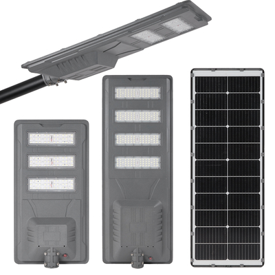 100w 150w 200w 300w 400w Lampada solare stradale integrata All-in-One Ip66 personalizzata